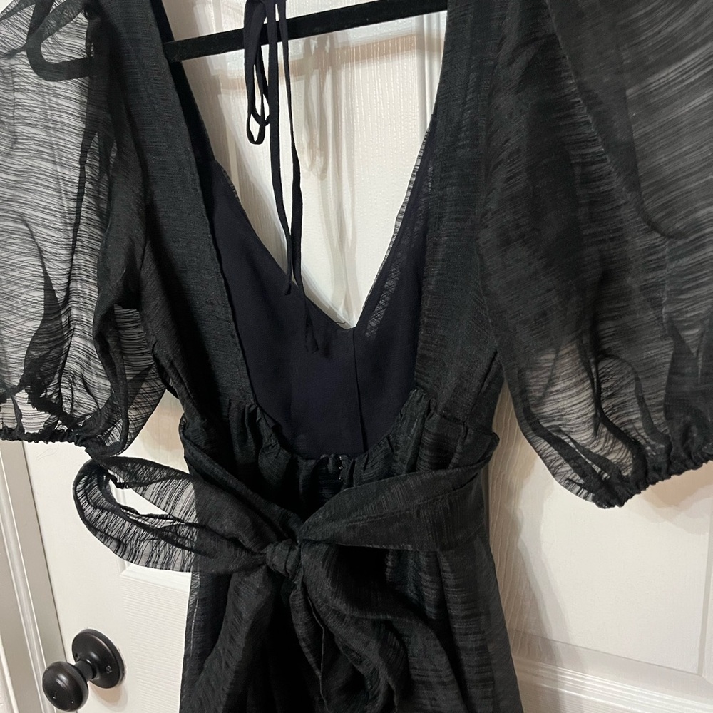 FREE PEOPLE Hailey Party‎ Dress black size 0 - Picture 11 of 12